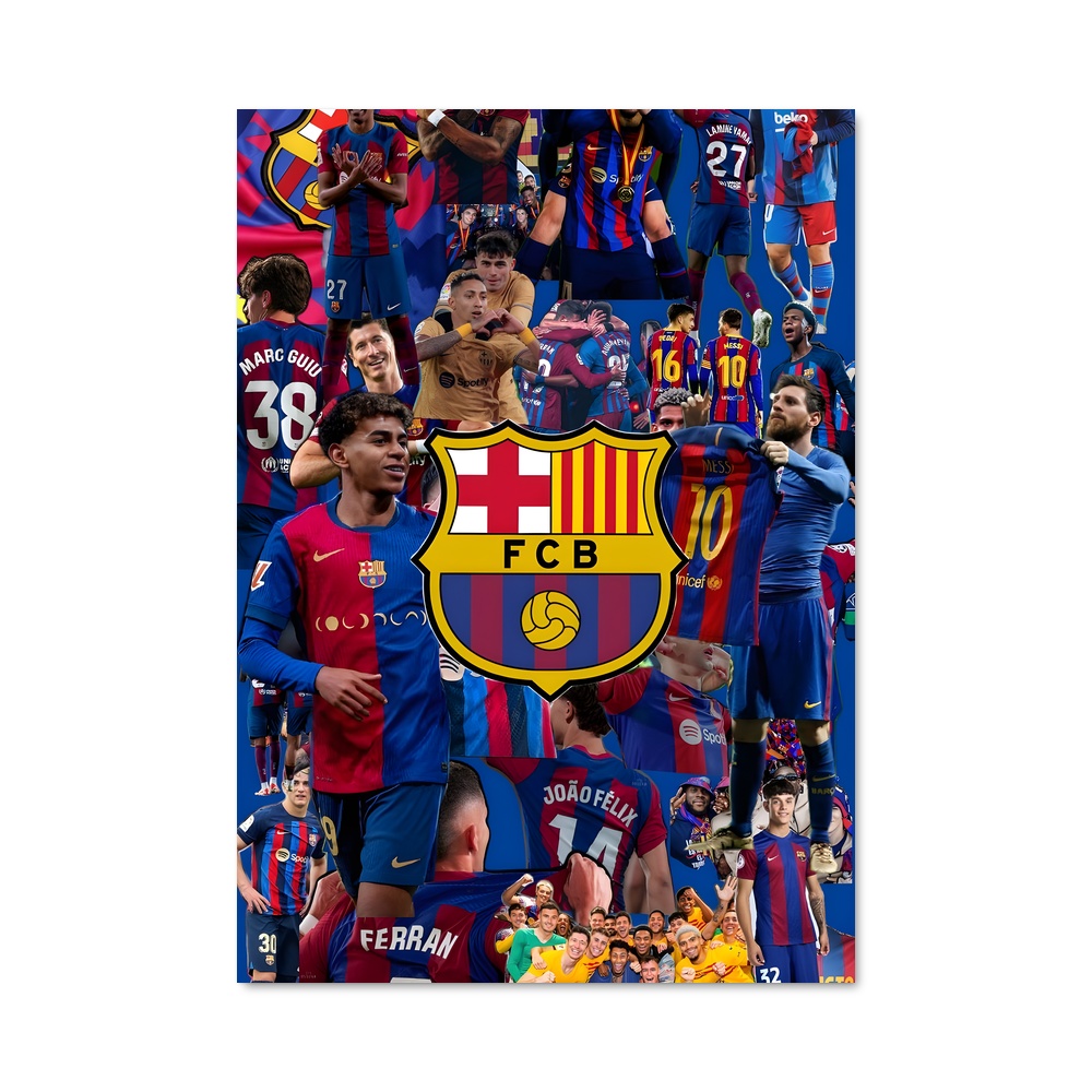 Poster Camp Nou Vibes